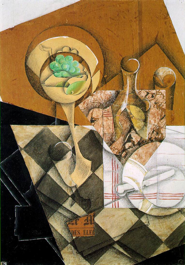 Juan Gris Gris Fruit dish and carafe